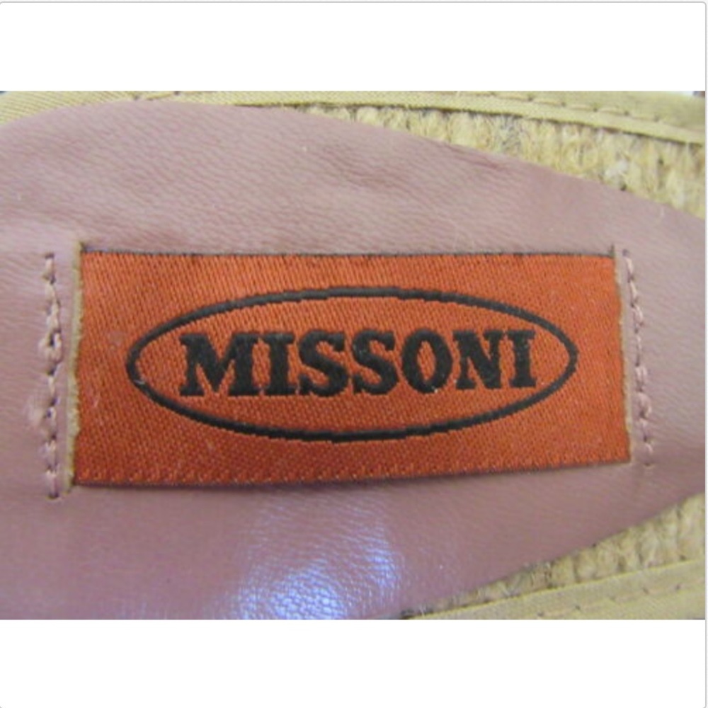 Missoni Wedge Espadrilles W/ Pattern Sz 40 - image 6